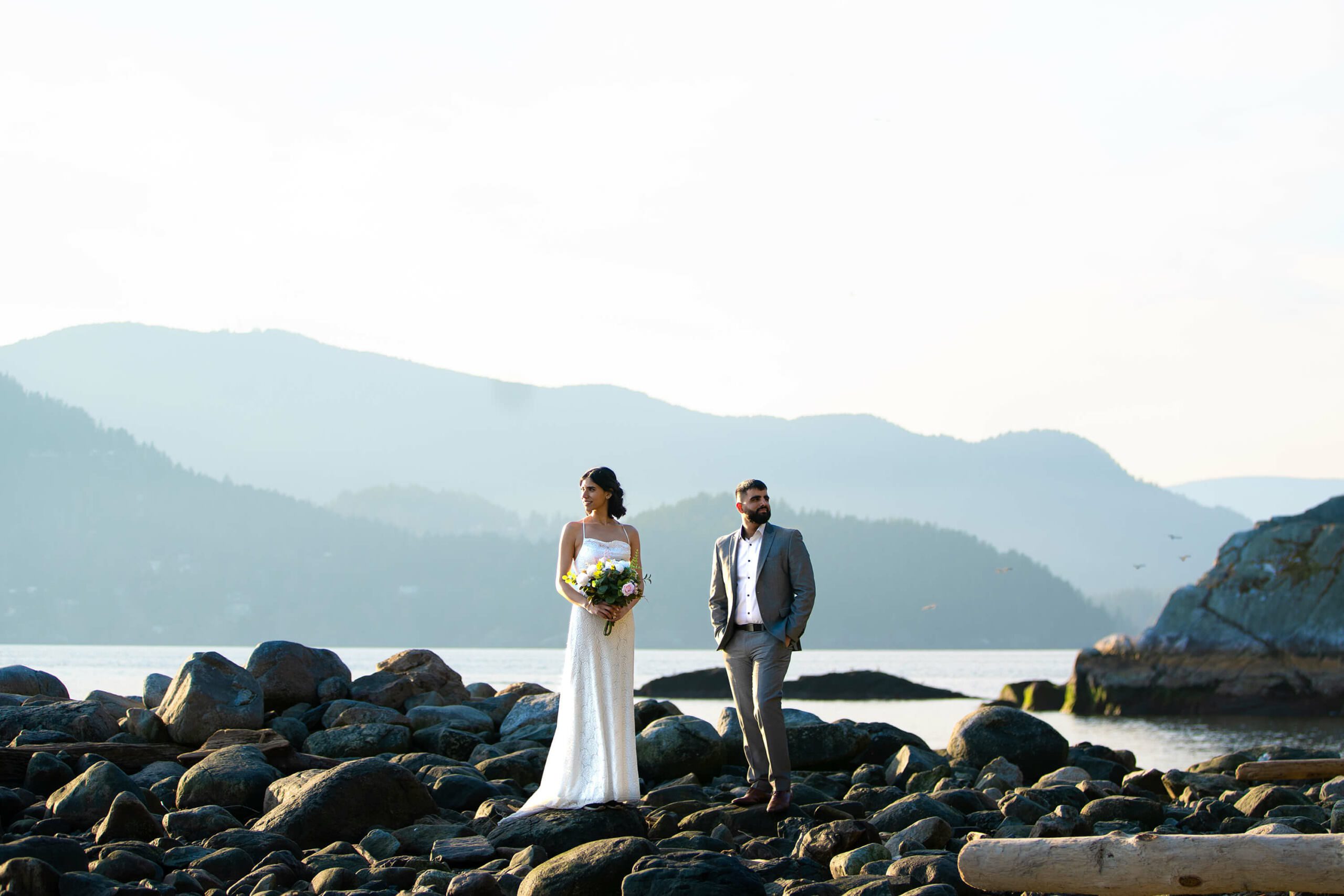 Vancouver wedding photographer - outside bride and groom portraits 77